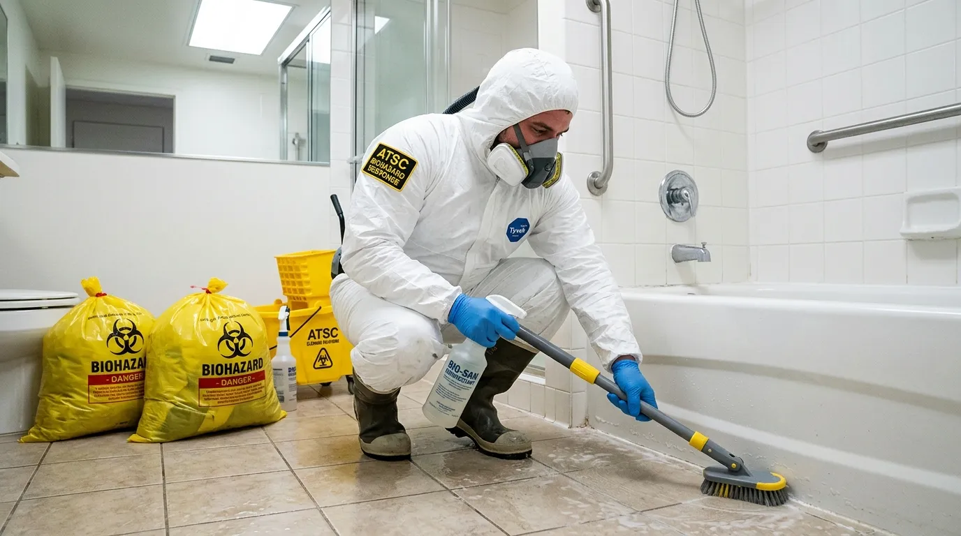 Decontamination equipment deployed for Blood Cleanup in Columbia